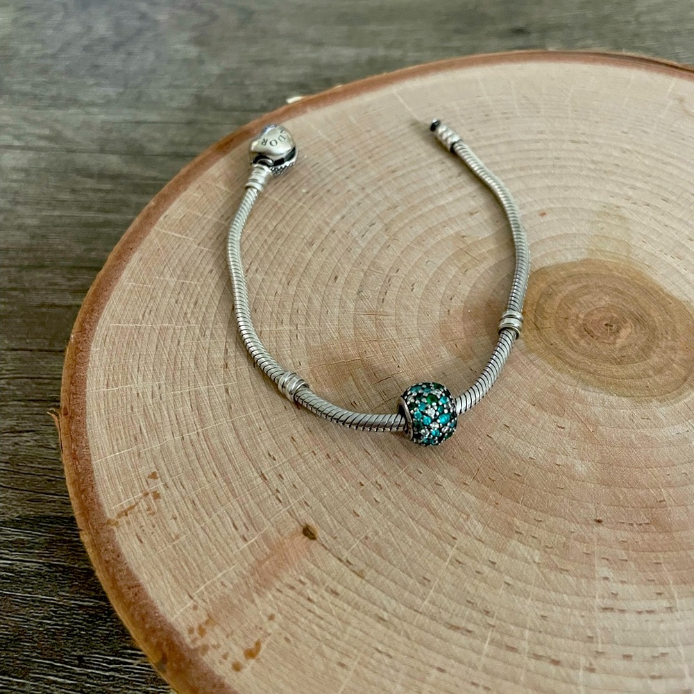 PANDORA OCEAN MOSAIC PAVE CHARM